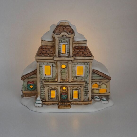 Lefton Other - Lefton Colonial Village House Votive Candle Holder Designed by Byron Wood